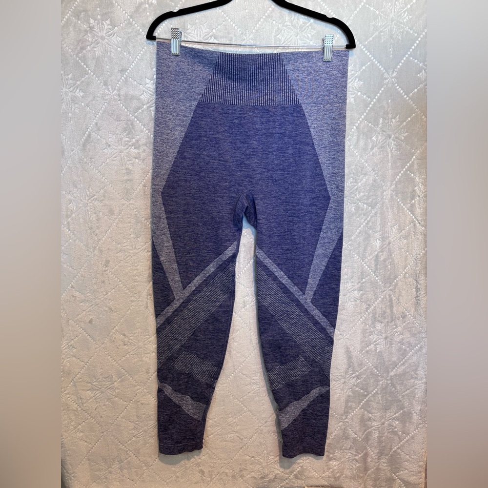 LIVI for Lane Bryant Seamless 7/8 Legging — Plus Size (18/20) in Heather Blue
